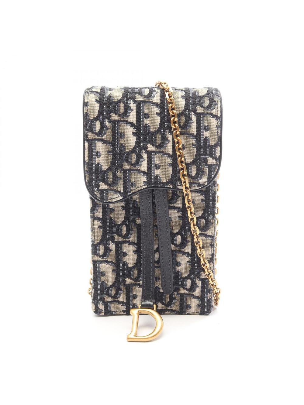 Christian Dior Oblique Vertical Saddle #345229D10B